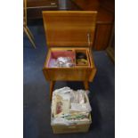 Retro Sewing Box and Patterns