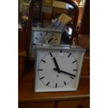 Pragrotor Double Sided Factory Clock