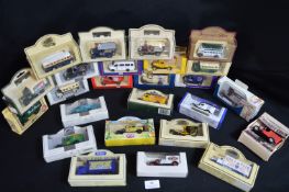 Twenty Five Boxed Diecast Advertising Vehicles etc.