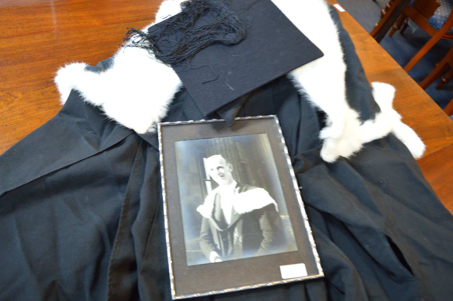 University Waterboard, Gown and Collar by Fern Brown & Son Cambridge - Image 2 of 2