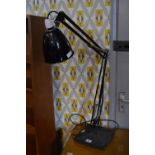 Period Adjustable Black Office Lamp