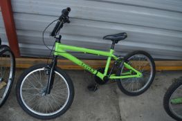 Child's Trax Green BMX Bicycle