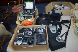 Cameras, Cases, Projector, etc.