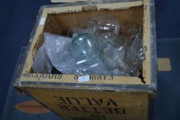 Large Box of Pottery & Glassware