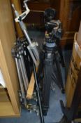 Assorted Tripods Including Bilora Pro 930 and a Ke