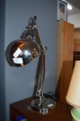 Chrome Effect Office Desk Lamp