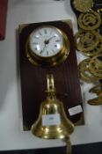 Horse Brasses, Clock, Warming Pan