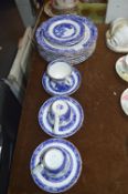 Ringtons Blue & White Part Tea Set (14 Pieces)