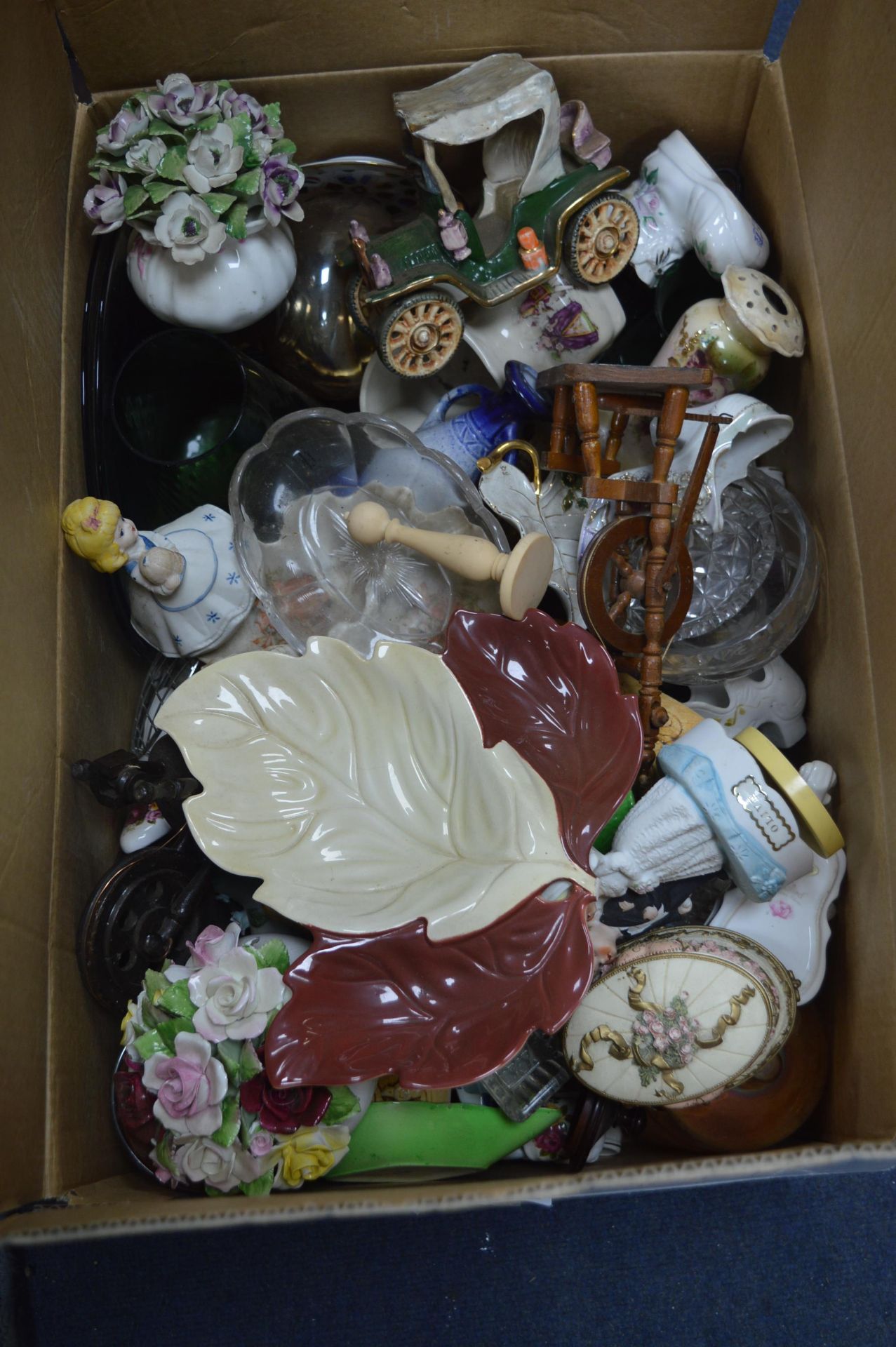 Box of Pottery, etc.