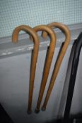 Three Walking Sticks