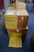 Two Boxes of 100 Padded Envelopes 180x165mm