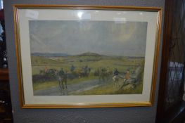 Framed Hunting Print