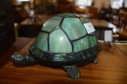 Leaded Glass Tortoise Lamp