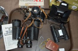 Vintage Zenith Camera, Omega 7x50 Field Binoculars