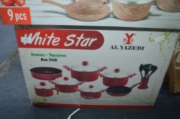 *White Star Non-Stick Cookware Set