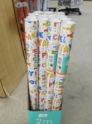 Fourteen Rolls of Gift Wrap