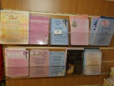 Quantity of "In Loving Memory" Poems and Cards