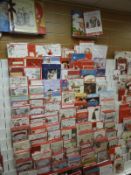 Contents of Christmas Card Display Stand (Mostly M