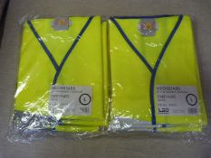 Eight Childrens Waistcoats (Yellow) Size: L