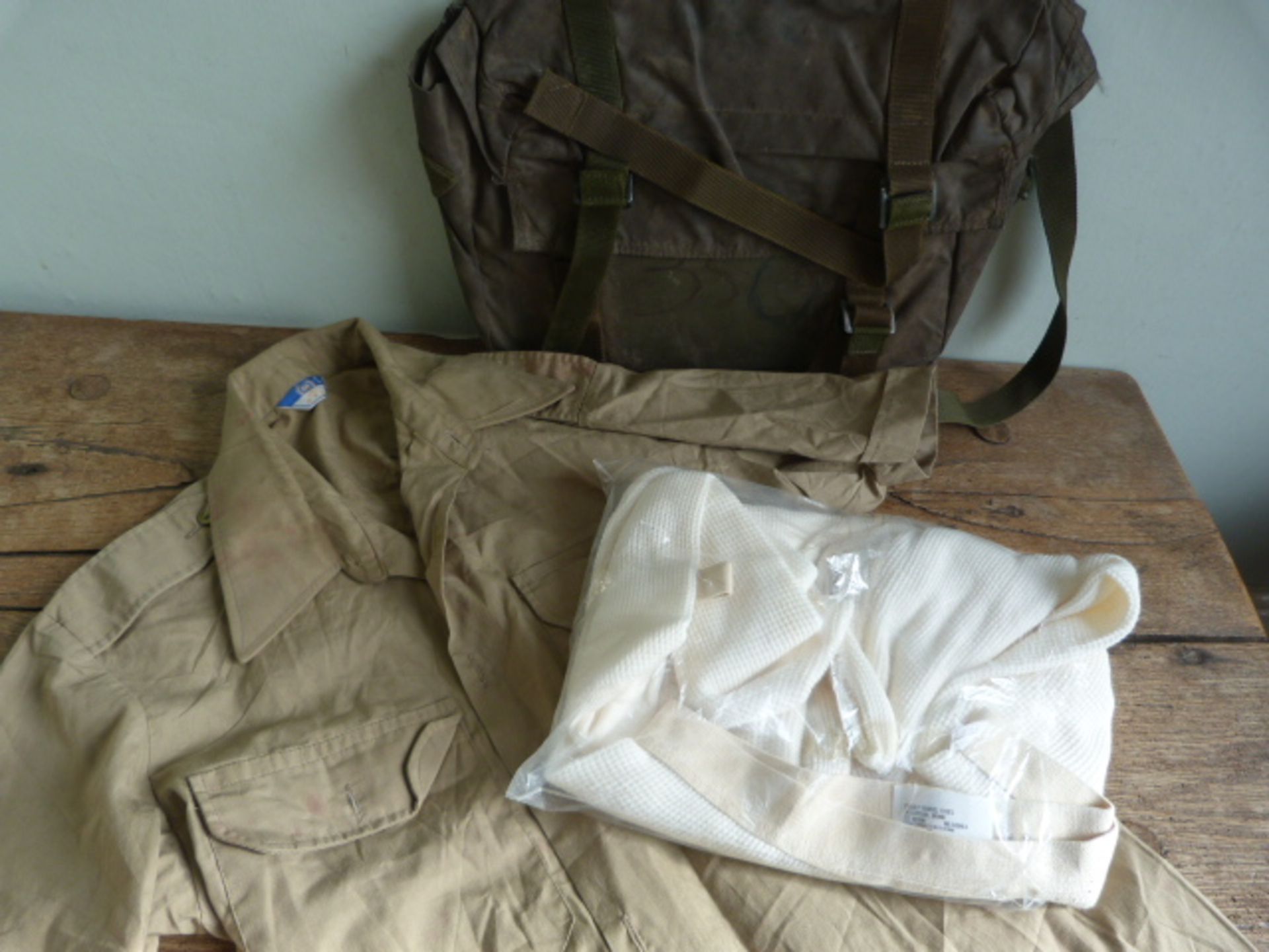 European Small Pack, Tropical Shirt and Thermal Lo