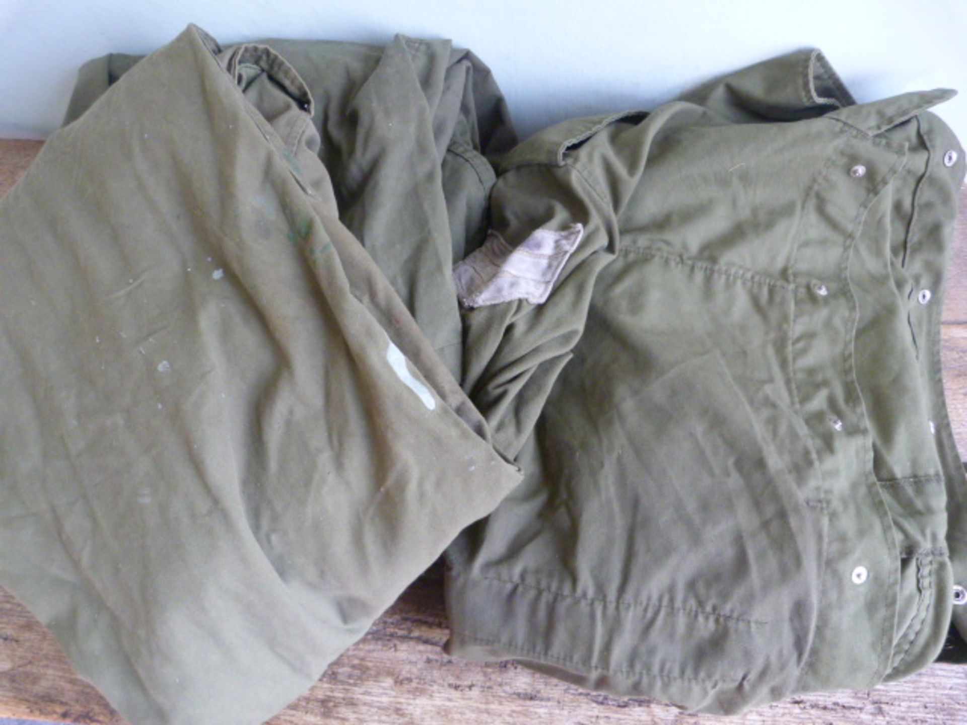 Three Sets of Green Overalls (Used)