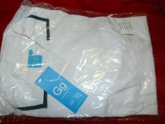 *23 Grahame Gardner Female Tunics (White/Bottle Gr