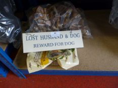 *Lost Husband & Dog Reward for Dog Sign, Three Pac