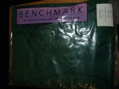 *Three Benchmark Trousers (Bottle Green) Size: 44R
