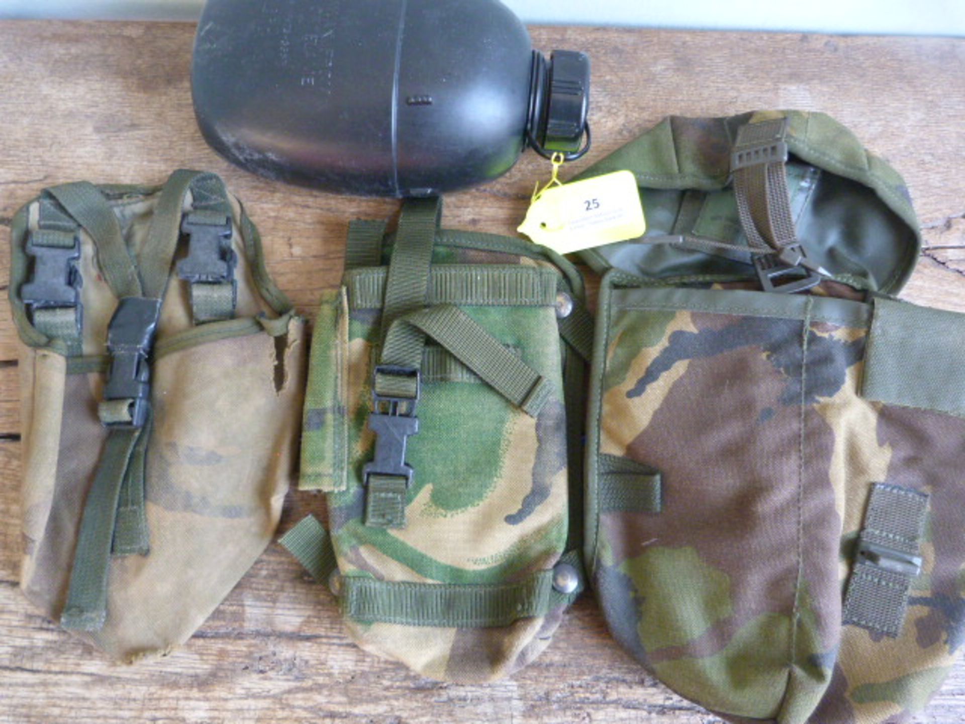 Two DPM Pouches, Water Bottle Cover and a 58 Patte