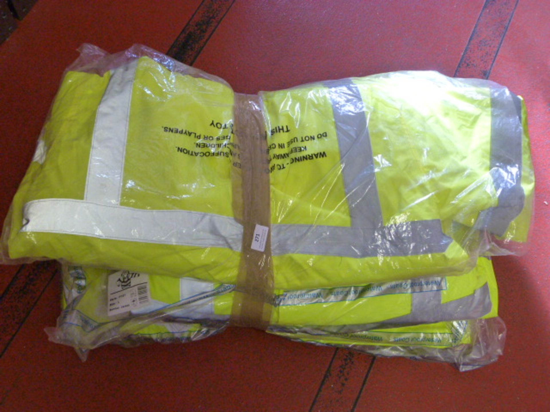 Five Assorted Hi-Vis Jackets