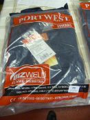 Portwest Coverall Executive Overalls (Navy) Size: