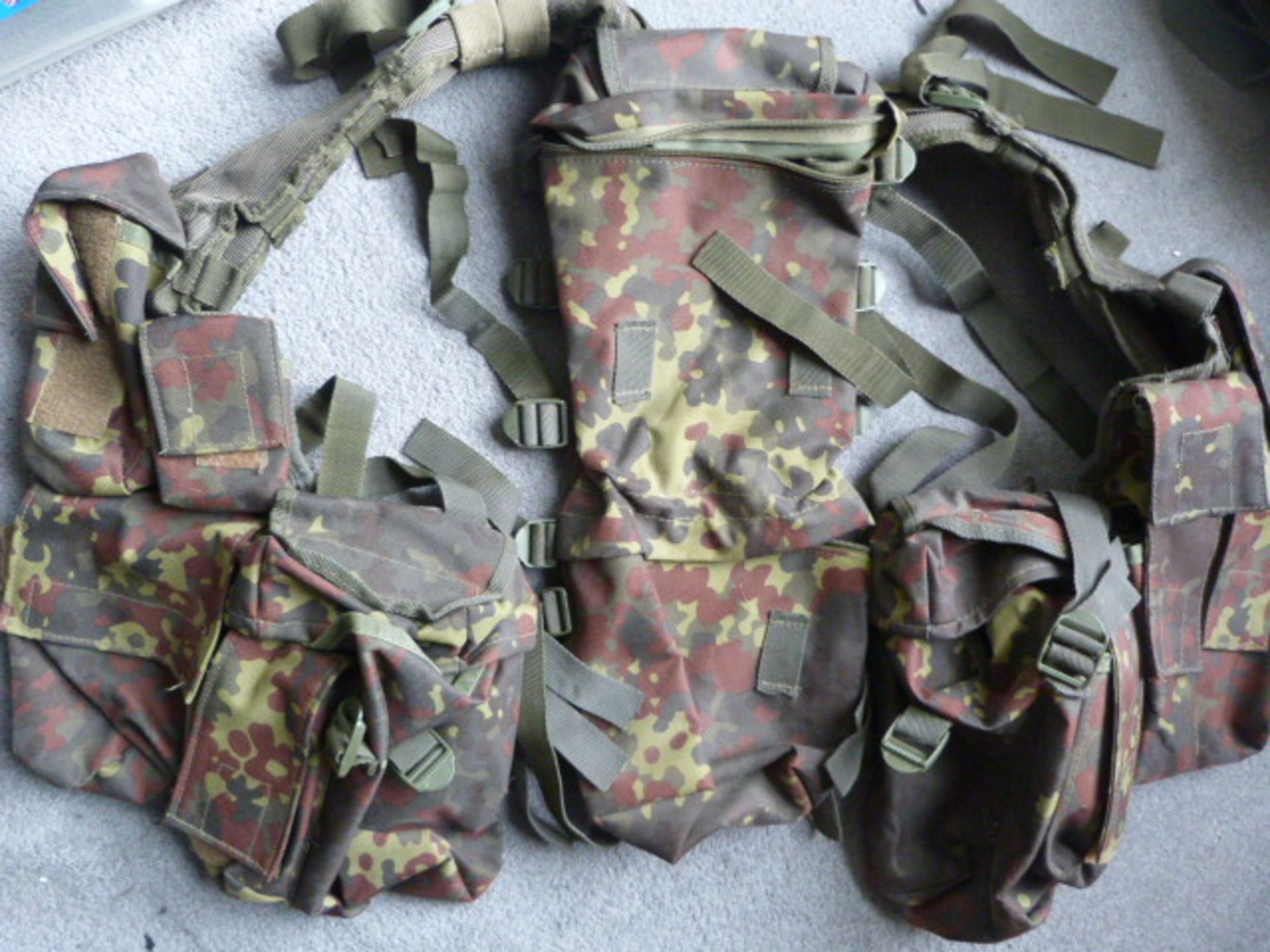 Flecktarn Camo Assault Vest