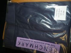 *Seventeen Benchmark Trousers (Navy) Size: 32R