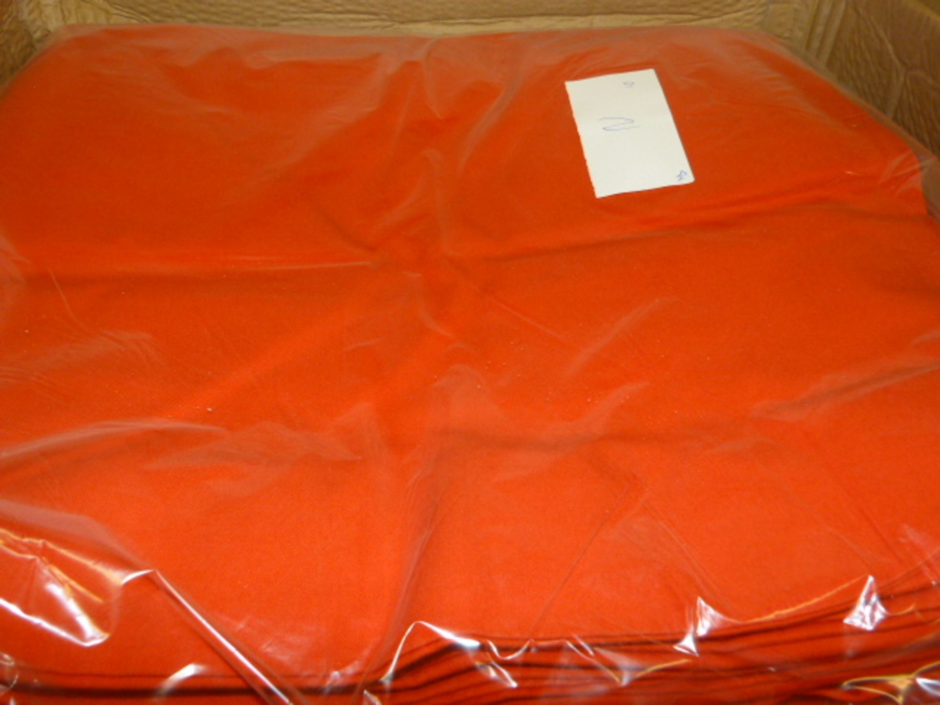 *70 Red Polycotton Chair Covers