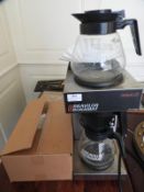 *Bravilor Novo 2 Coffee Percolator with Two Coffee JUgs and a Box of Coffee & Filter