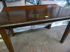 *Nine Wooden Dining Tables 120x68x77cm