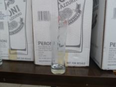 * Peroni Branded 24 half pint, 24 pint glasses all boxed and brand new