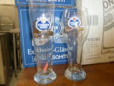 * Schneiner Weisse 12 brand new glasses, boxed, no marks or chips