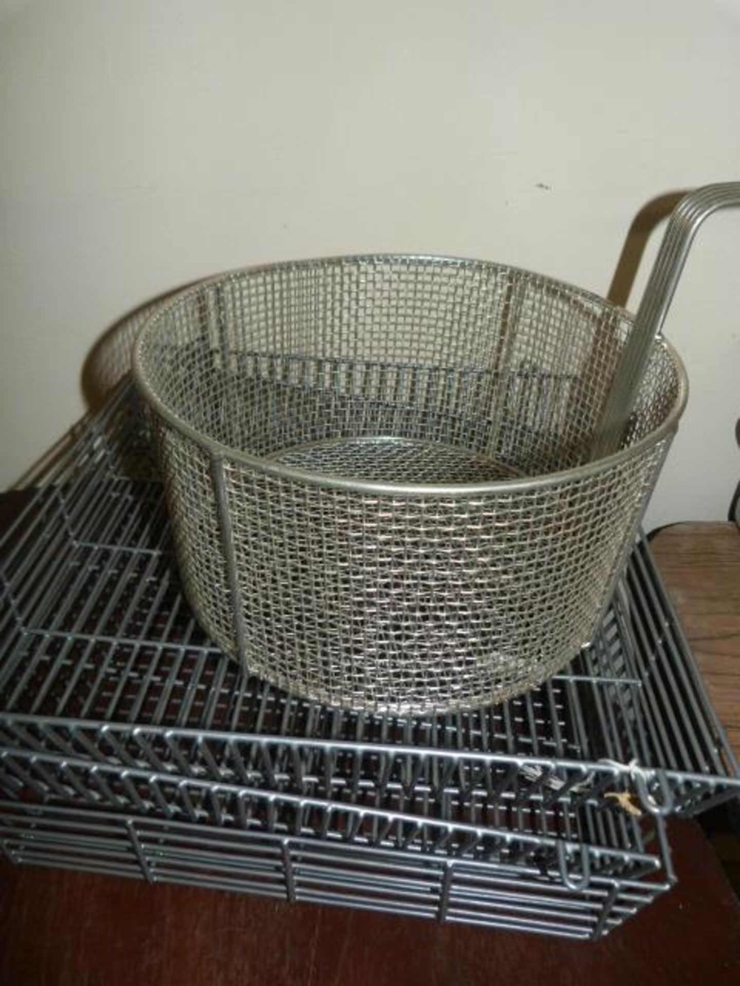 *Three Wire Baskets and a Frying Basket
