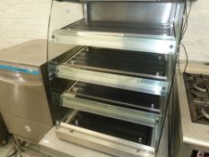 * Counterline counter top heated grab and go display. This is a premium brand tested in excelent