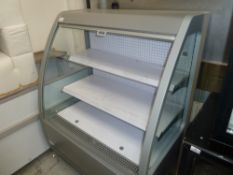 * Lowe 3 tier grab and go, comes with shelves and pull down cover, good condition. (1350H x 1040W