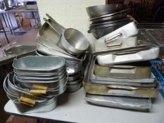 *~40 Bowls and Oven Trays, etc.