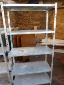 *Galvanised Shelf Unit 178x90x40cm