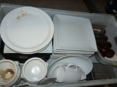 *Box of Plates and Bowls