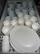 *Box of China Cups and Plates