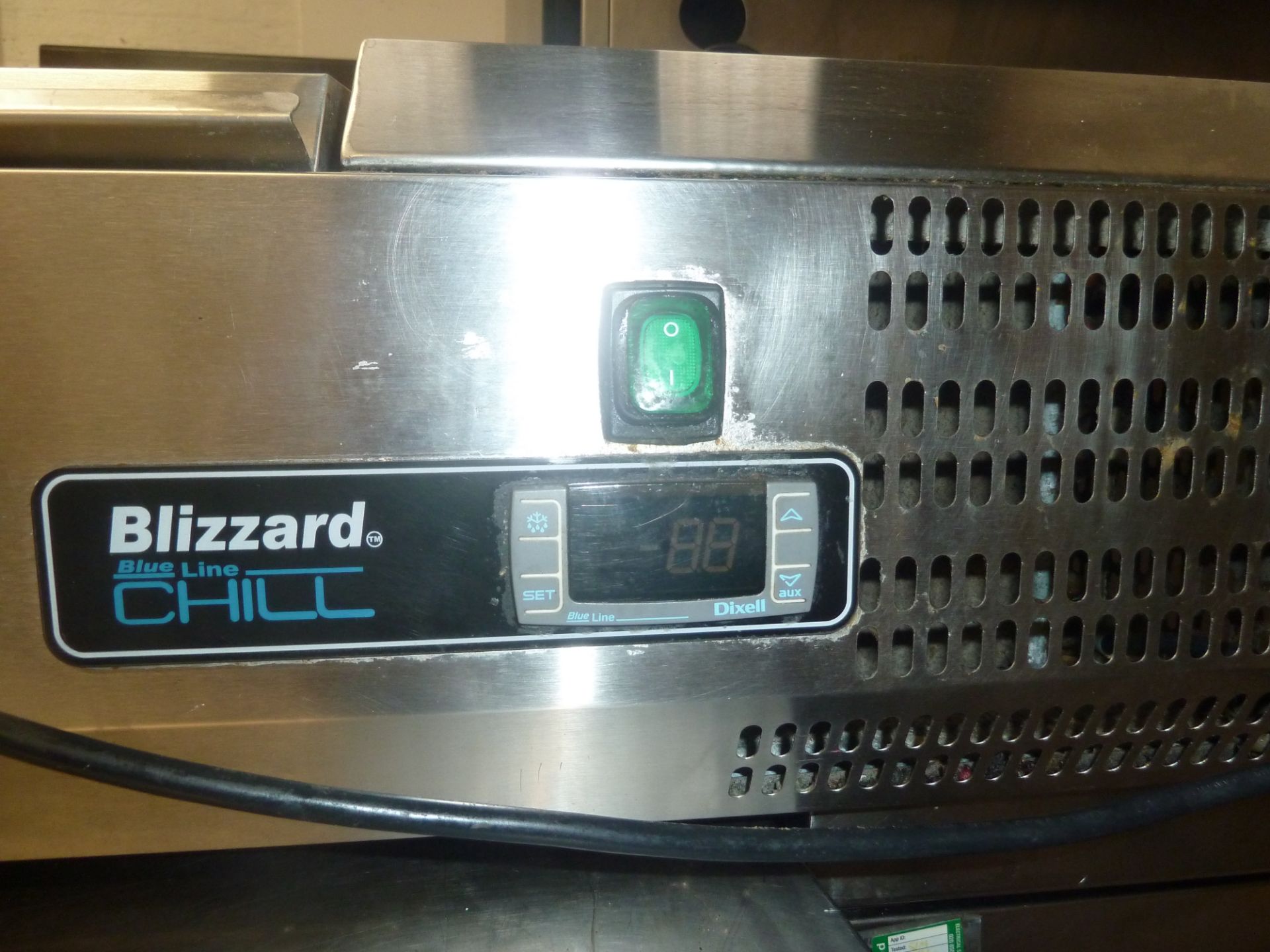 * Blizzard SS worktop chiller,tested, good condition. (230H x 2005W x 395D) - Image 2 of 2