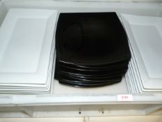 *Box of Square Plates and Oblong Serving Dishes