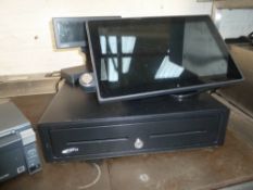 * digital touch screen till, drawer, printer and price display