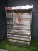 * Arneg Trent Stainless steel multideck chiller from national chain 1200 x 800 x 2000