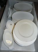 *Box of China Serving Dishes and Plates